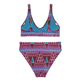 Triangles High Waist Bikini